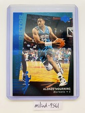 1994-95 Upper Deck Alonzo Mourning Blue Foil Hobby Redemption Predictor  #H7 HOF