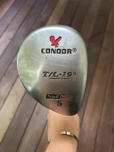 Right Handed Condor T/L NGC Golf 19 Degree 5 Wood w/low torque R Graphite Shaft - Picture 1 of 11