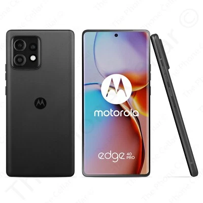 Motorola Moto Edge+ Plus 2023 Unlocked 6.7" 512GB 50MP 5G Interstellar Black - Image 1 of 4