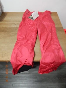 VTG THE NORTH FACE EXTREME GORE-TEX PANTS SNOW SKI SNOWBOARD SIZE M-L PINK - Picture 1 of 5