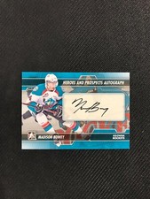 2013-14 In The Game Heroes and Prospects #A-MBO Madison Bowey Autograph