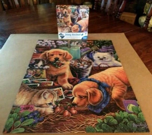 Karmin International 1000 PC rompecabezas Jenny Newland Patas de jardín útiles - Imagen 1 de 8