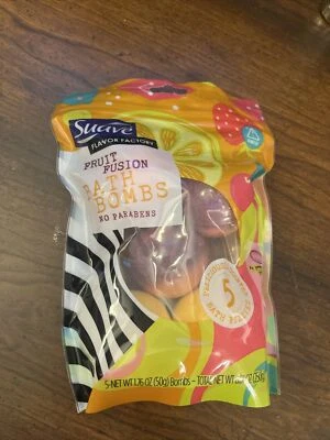 Suave Bath Bombs Fruit Fusion - 5 Pack - Image 1 of 2