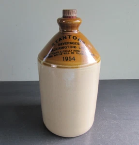 Vintage Stoneware Flagon by Stantons Accrington 1954 - Picture 1 of 11