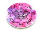 Ceramic Pendulum Board with Lotus Flower Design, For Reiki, Dowsing, Divination
