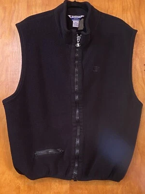 CHALECO POLAR VINTAGE CHAMPION CREMALLERA HECHO EN EE. UU. Foto 1 de 4