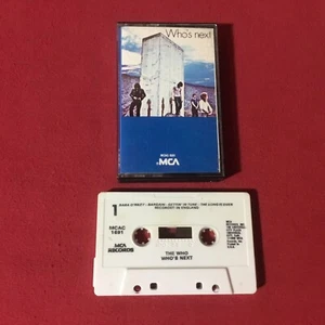 The Who – Who's Next *1980 REISSUE:MCA Cassette – MCAC-1691 (EX) copy - Picture 1 of 4