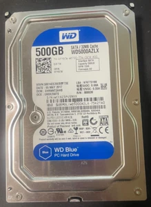 disque dur 500 go western digital blue , 3.5 pouce , SATA 6.0 Gb/s WD5000AZLX - Photo 1/1