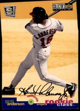 1994 Upper Deck Special Edition Silver Signature #12 Garret Anderson yMLlIk