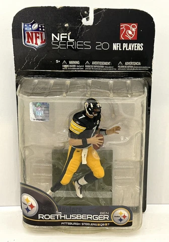 McFarlane Toys NFL Series Ben Roethlisberger ~Pittsburgh Steelers~ Action Figure Cover