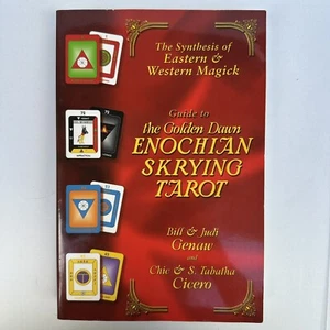 Guide to the Golden Dawn Enochian Skrying Tarot Bill Genaw * Book ONLY* 1st Ed - Imagen 1 de 17