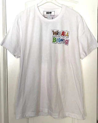 Camiseta Monster High Blanca Todos Pertenecemos Colmillos Piel Escamas Puntadas JUVENTUD GRANDE Foto 1 de 4