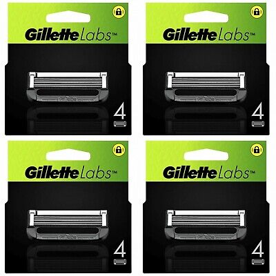 4 X 4 Gillette Labs Lames ( 16 Recharges) • 29.99€