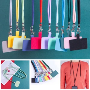Universal Mobile Phone Strap Lanyard Soft Rope Cell Phone Hanging Cord Holder - Photo 1 sur 25