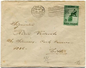 1942 Rossini #2667 Storia Postale Regno PREZZO PROVVISORIO - Foto 1 di 1