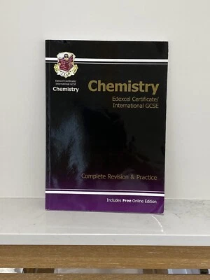 CHEMISTRY GCSE COMP REVISION&PRAC+FOC EXAM WORKBK CGP EDEXCEL INTERN CERT RRP£21 - Image 1 of 4