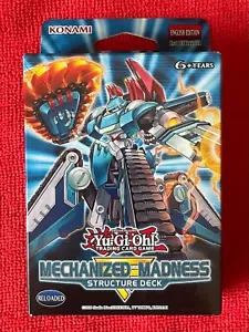 Yugioh! Mechanized Madness Structure Deck - 1st Edition - New - Unopened - Picture 1 of 2
