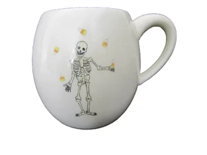 Tazza Halloween Rae Dunn Collezione Artigianale Magenta Scheletro Giocoleria Caramelle Mais - Foto 1 di 4