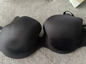 A Pea in the Pod  Black Lined Nursing Maternity Bra Size 38D - Picture 1 of 4
