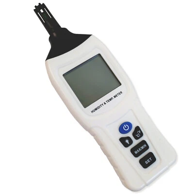 DOCTOR-SAN.EU Thermometer Hygrometer Thermo-Hygrometer Feuchtemessgerät -20 bis +70°C Batterie