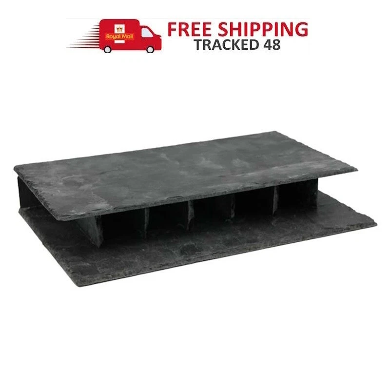 Ceramic Nature Slate Street Aquarium cave Plecos, Loaches, Shrimps FREE Delivery - Image 1 of 1