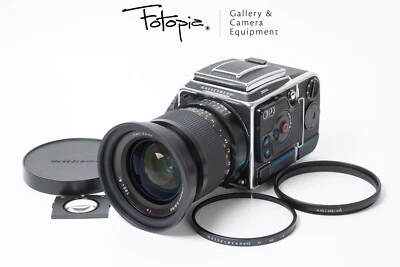 Hasselblad 202FA mit Distagon FE 50mm F2.8 T*, E12 Back & Filter (94-96%neu) - Bild 1 von 4