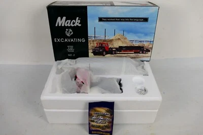FIRST GEAR 19-2660 Mack EXCAVATING MODEL R-600 Lowboy Trailer No. 2 1/34 Scale - Image 1 of 4
