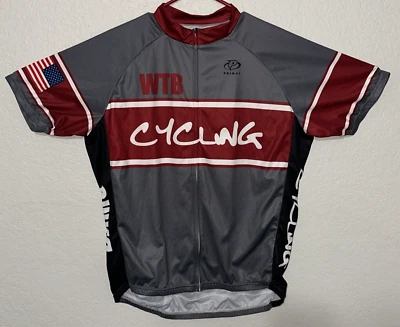 Primal Racing~Indoor/Outdoor Cycling Jersey Men’s XXL Fitted Zipper Pockets - Image 1 of 4