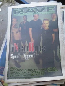 RAVE music MAGAZINE/Newspaper WITH INSURGE ON THE COVER - Picture 1 of 1