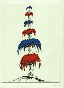 Dr. Seuss. "If I Ran the..." Reproduction Cartoon Print 9x12 - Picture 1 of 1