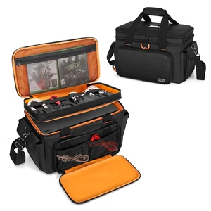Carrying Case Compatible with Xbox Series X, Double Layer Game Consoles Bag with - Picture 1 of 7