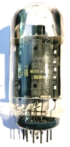 Tubo de radio electrónica ZENITH 6HS5 en caja Compactron 6HS5 GE - Imagen 1 de 4