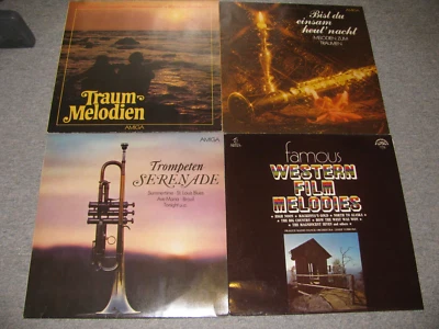 Konvolut Schallplatten 4 Stück Thema Instrumental #2  Traummelodien Western - Bild 1 von 2