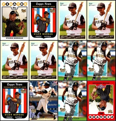 Nyjer Morgan Pittsburgh Pirates (28) Card Lot - LAST CHANCE – DON’T MISS OUT! - Image 1 of 4
