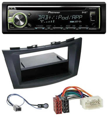 Pioneer DAB USB MP3 AUX CD Autoradio für Suzuki Swift (FZ/NZ, ab 2010) - Bild 1 von 4