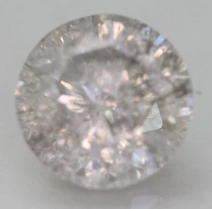 0,99 Karat Hellsilber Runder Brillant Natürlicher ERDE ABGEBAUT Diamant 6,13 mm VIDEO - Bild 1 von 3