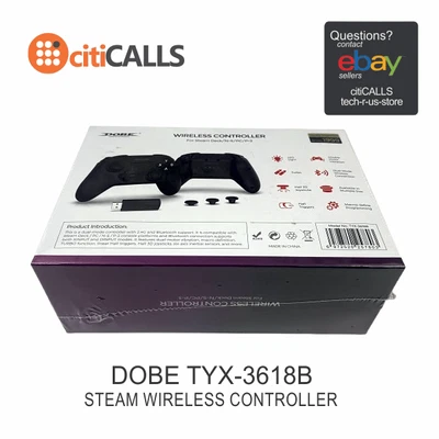 DOBE TYX-3618B Steam Controller, Wireless Gaming Controller for Steam/Steam Deck - Image 1 of 4