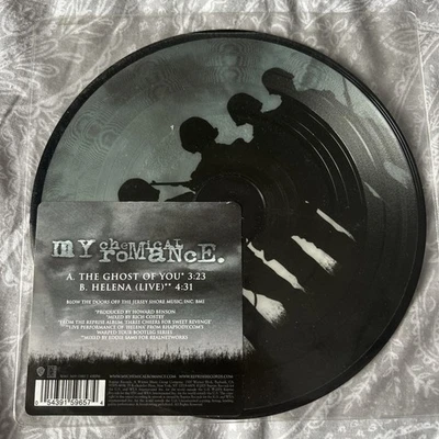MY CHEMICAL ROMANCE -Ghost Of You- Rare UK 7” Picture Disc (Vinyl Record) - Изображение 1 из 2