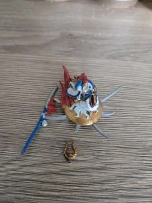 Warhammer Chaos Daemons Tzeentch Lord Sorcerer en disco - Metal Foto 1 de 2