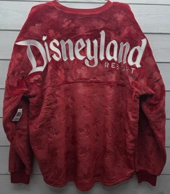 Disney 2025 Disneyland Suéter Rojo Mickey Icons Spirit Jersey XL Suave Foto 1 de 4