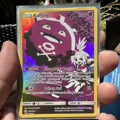 Koffing (Secret) 243/236 Sm-Cosmic Eclipse Holo NM English - Image 1 of 2