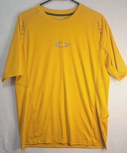 Camisa Oakley Ohydrolix Manga Corta Amarillo/Naranja con Bolsillo Grande - Imagen 1 de 8
