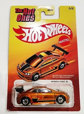 Hot Wheels 2025 The Hot Ones naranja metálico Honda Civic Si Foto 1 de 2