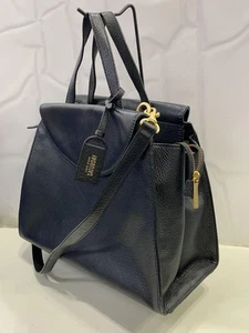 KATE SPADE SATURDAY 2WAY shoulder bag leather BLK from Japan - Picture 1 of 8