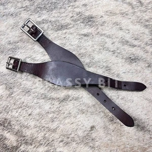 Dark Leather Stirrup Hobbles - Picture 1 of 1