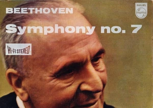PHILIPS HI-FI STEREO - BRUNO WALTER - BEETHOVEN - SYMPHONIE NR. 7 - HOLLAND NM - Picture 1 of 2