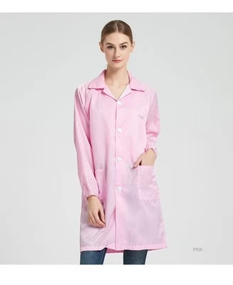 ESD Anti-Static Premium Lab Jacket Coat Unisex S-7XL Unisex Smock Clothes - Image 1 of 4