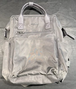 Baggallini Soho Backpack Gray  Laptop Bag- Travel- school- overnight 15x12” - Picture 1 of 3