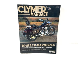 (C) 2000-2005 Harley Davidson FLS FXS Twin Cam 88B, 95B & 103B Clymer Manual VGC - Picture 1 of 3