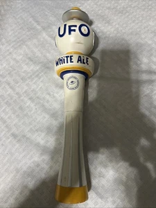 Maniglia per rubinetto birra Ale bianca LLC UFO 2016 - altezza 12" - Foto 1 di 24
